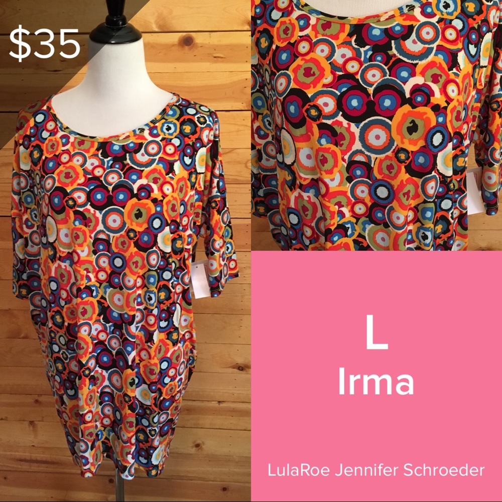 LuLaRoe Irma NWT